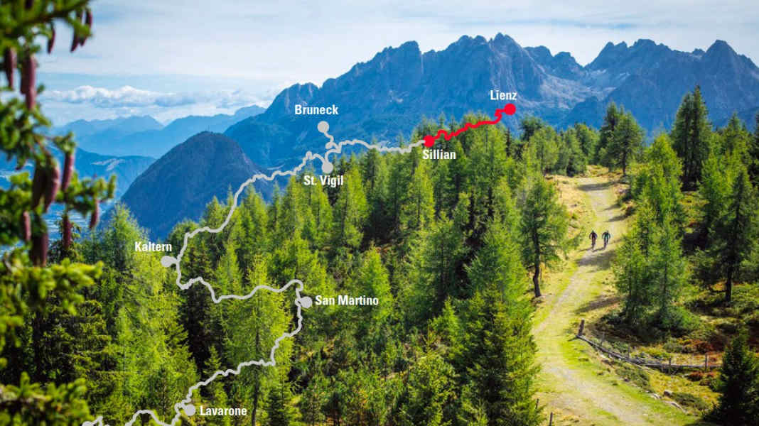 Transalp-Etappe 1: von Lienz nach Sillian