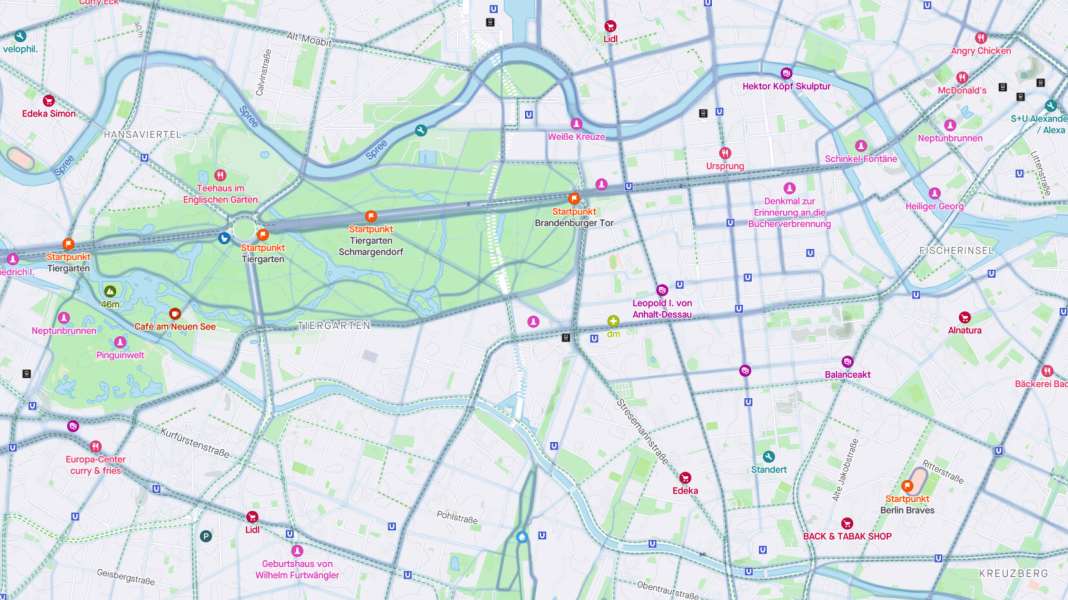 Strava maps now with more information