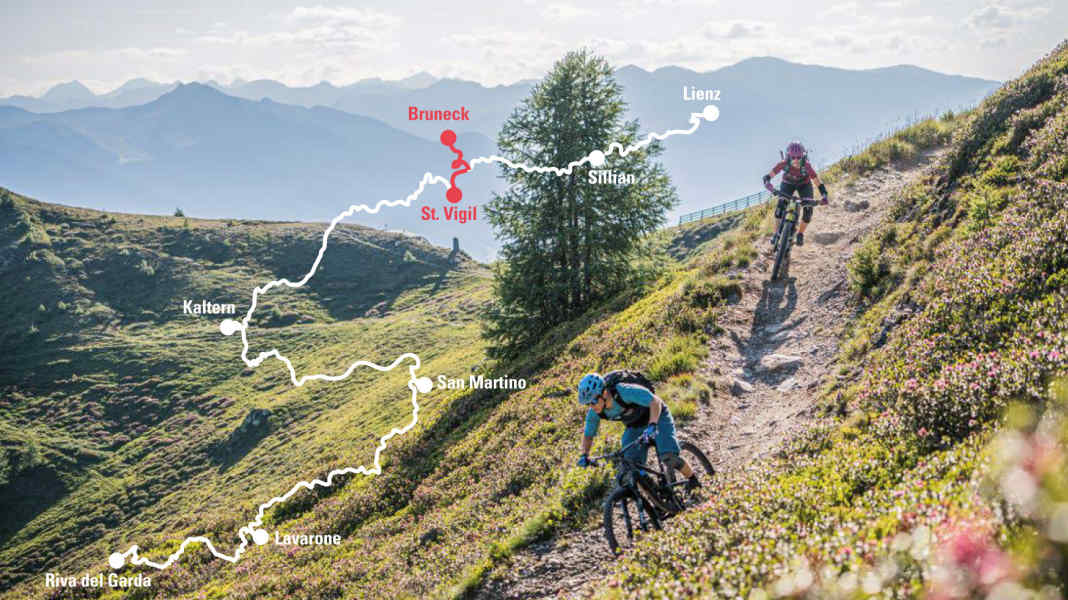 Transalp-Etappe 3: von Bruneck nach St. Vigil