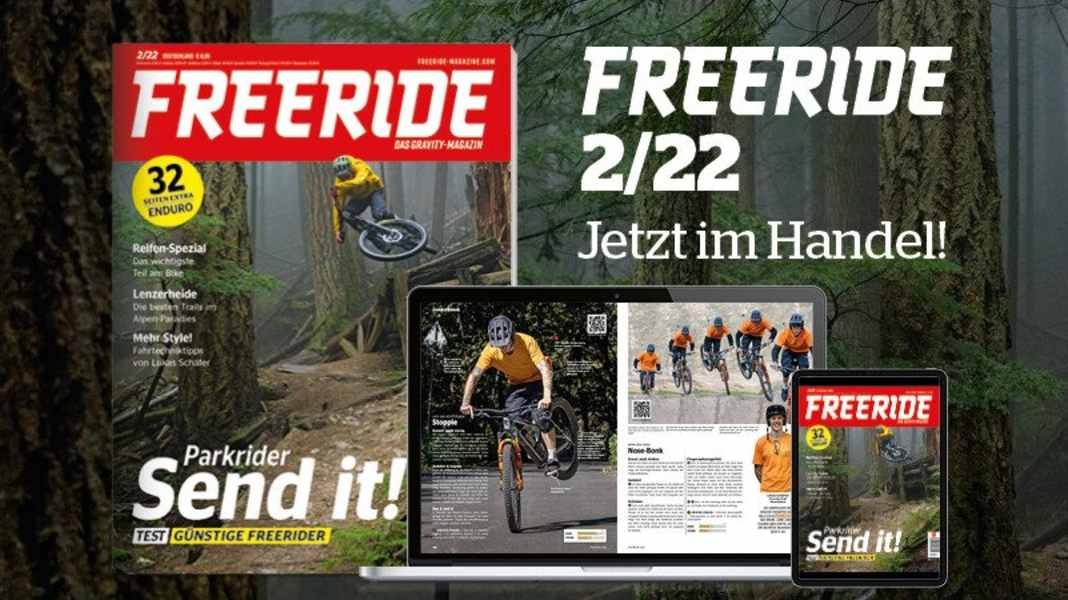 Send it! Die neue FREERIDE 2/22!