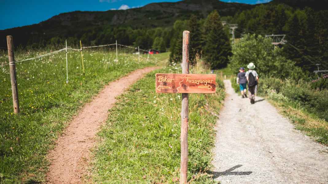 Lenzerheide: Where bikers and hikers say "Grüezi" to each other
