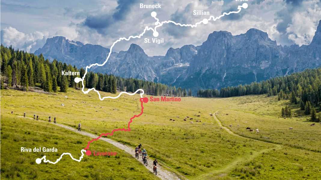 Transalp-Etappe 6: San Martino – Lavarone