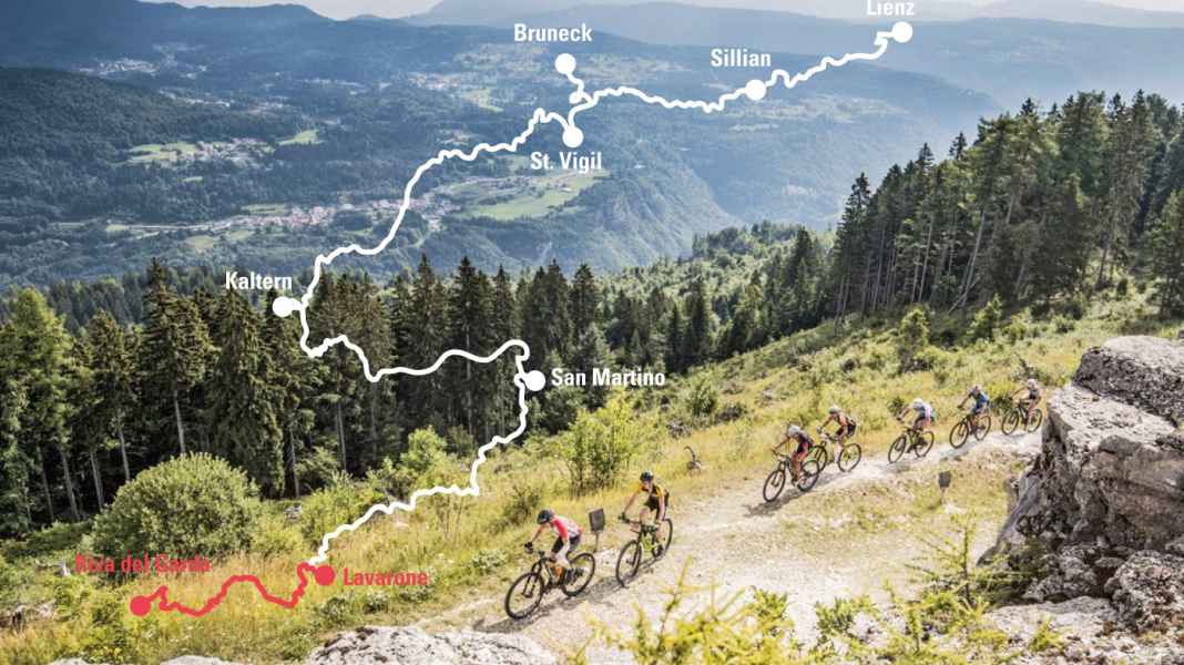 Transalp stage 7: Lavarone - Riva del Garda