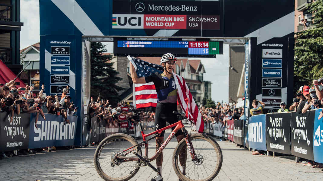 Alles ist möglich beim UCI MTB-Worldcup in Snowshoe