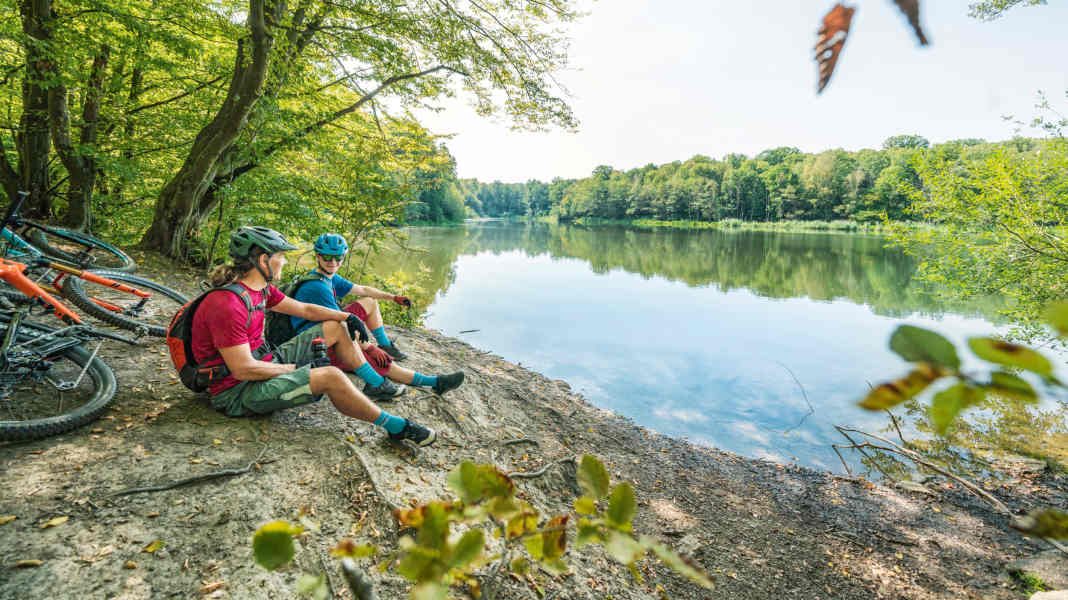 Mountainbiken in Neunkirchen im Saarland: Bike-Routen auf Halde