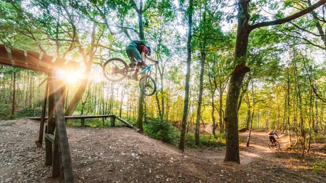 Flowtrail Ottweiler: Mini bike park at Betzelhübel