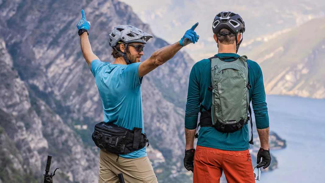 Bags for mountain bikes: backpack, hip bag, saddle bag in the test