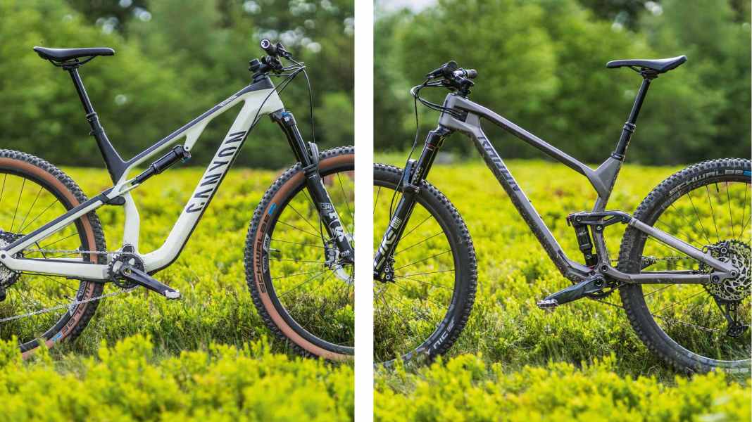 Trailbike-Duell: Canyon Neuron CF 9.0 vs. Radon Skeen Trail 10.0 - Lesertest 2022