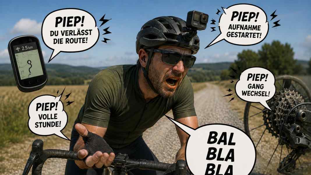 Son continu en gravelbike : Pourquoi les appareils électroniques doivent-ils perturber la pratique du vélo ?!