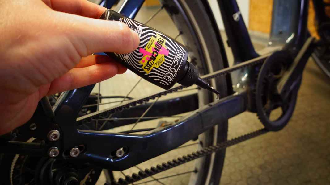 Should you oil the belt drive on an e-bike? This mistake could ruin the drive system