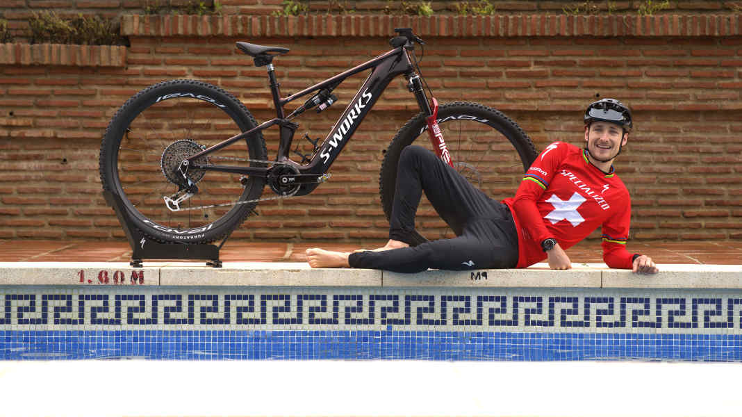 E-MTB world champion Joris Ryf in an interview: "When the motor overheats, I attack."