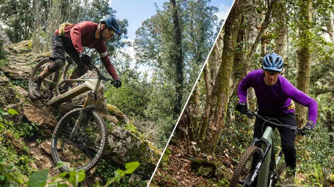 Torque:On CF vs. Strive:On CFR: Die zwei Gravity-E-Bikes von Canyon im Vergleich