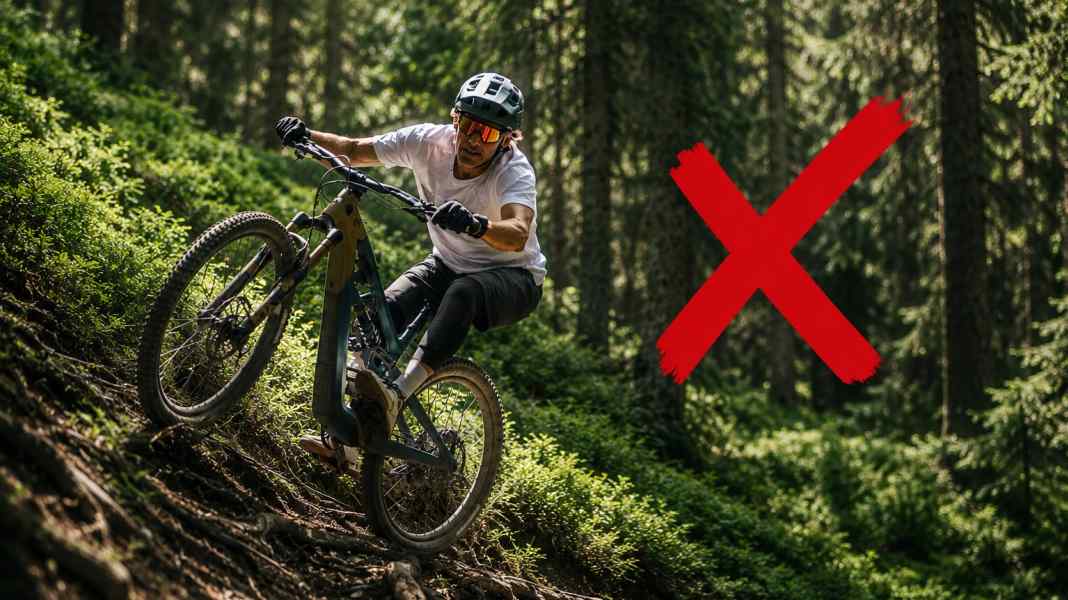 Volkskrankheit unter Bikern: Komm nach vorne! Warum du Druck auf dem Vorderrad brauchst.