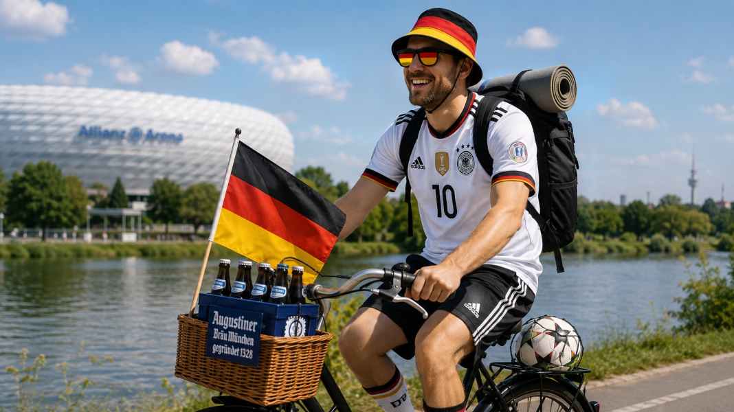 Mit dem Rad zum WM Public Viewing: Das braucht der radelnde Fußballfan