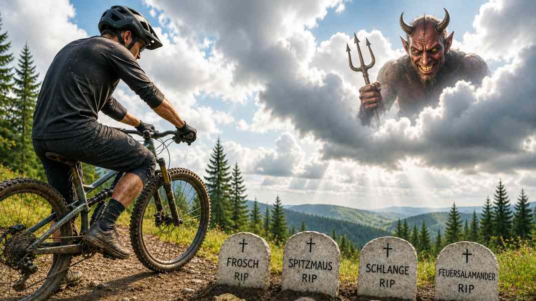 Collateral damage when mountain biking: Manslaughter on the trail