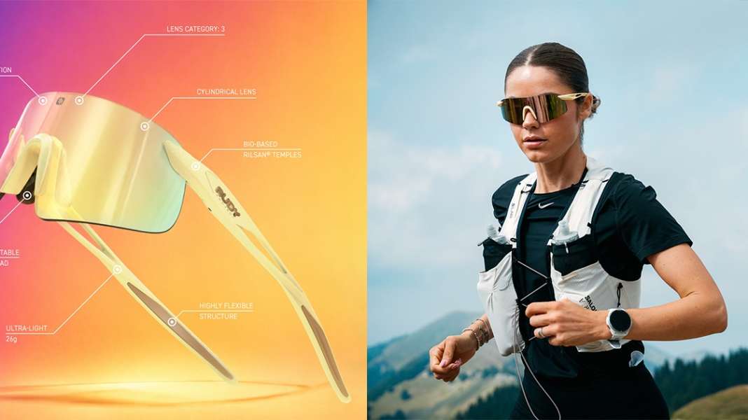 ​New Rudy Project Astral Arc: Stylish sports glasses for better vision on the trail