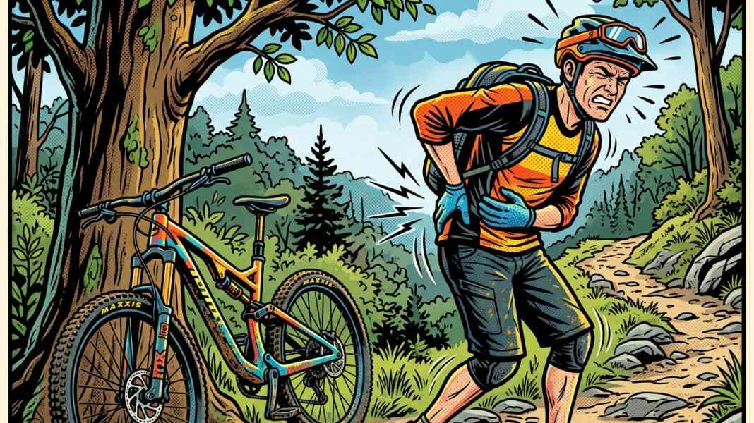 Schmerzen beim Mountainbiken: Was wirklich hilft