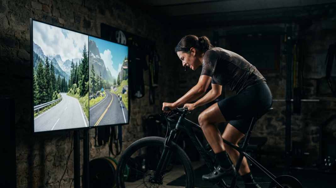 Indoor training on a smart trainer: Zwift or Rouvy?