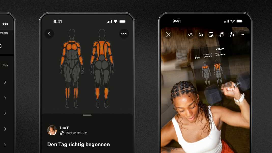 Musculation sur Strava : mise à jour avec les cartes musculaires et le protocole d'entraînement