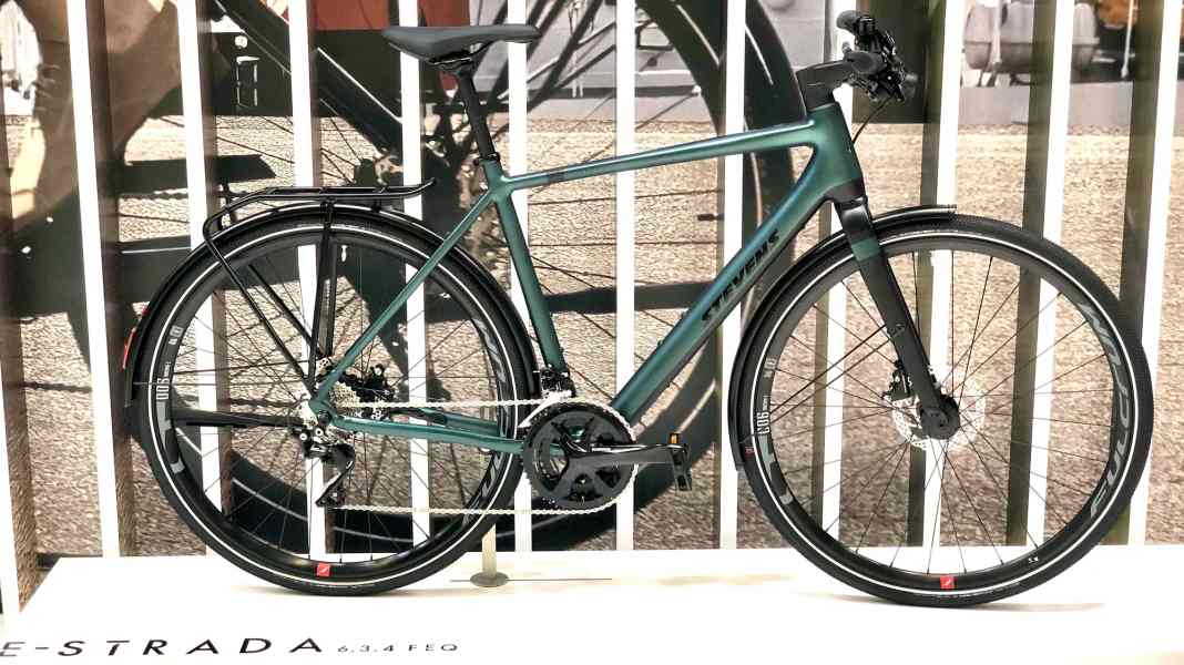 Stevens E-Strada: Eurobike-Premiere für City-E-Bikes mit Hinterradmotor
