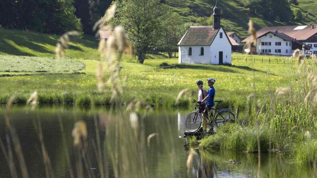 Auf dem Allgäu-Radweg rund um Kempten