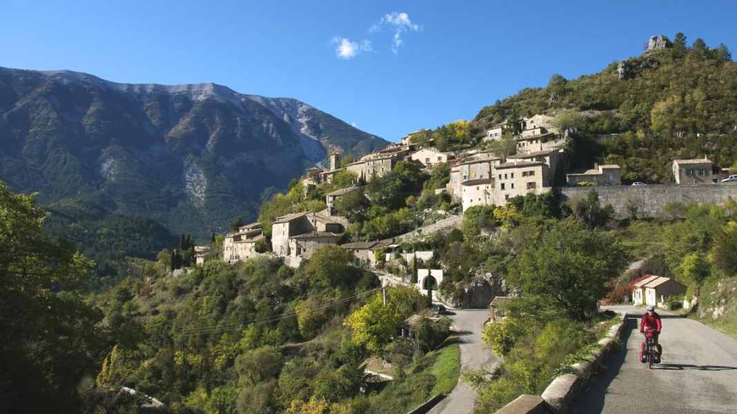 On back roads to the Mediterranean