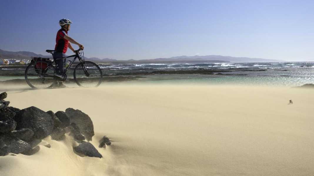 The fun begins behind the sand dunes