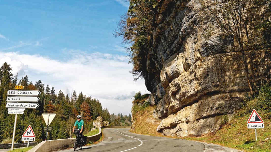 Cycling through the French Jura