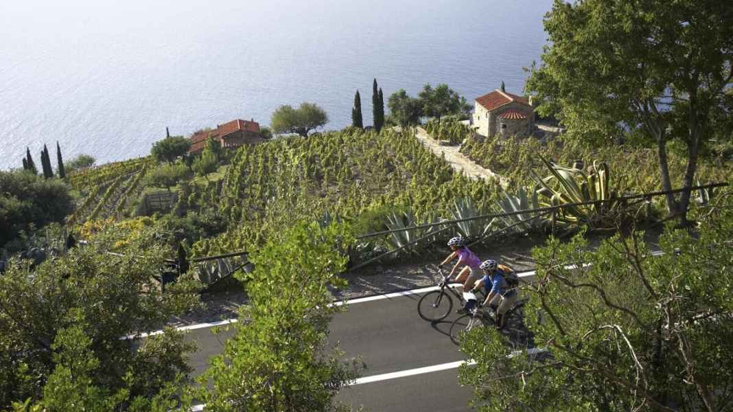 Three tours on the small Mediterranean island