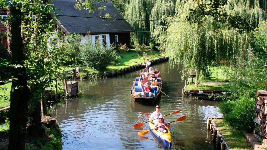 Cucumber cycle path: enjoy the Spreewald