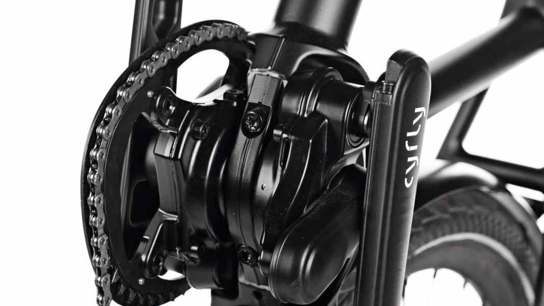 Cyfly drive: More power from the crank