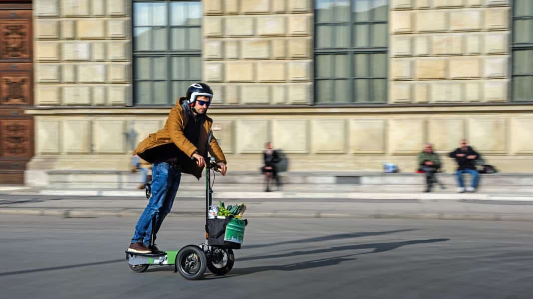 Fahrbericht E-Scooter Scuddy