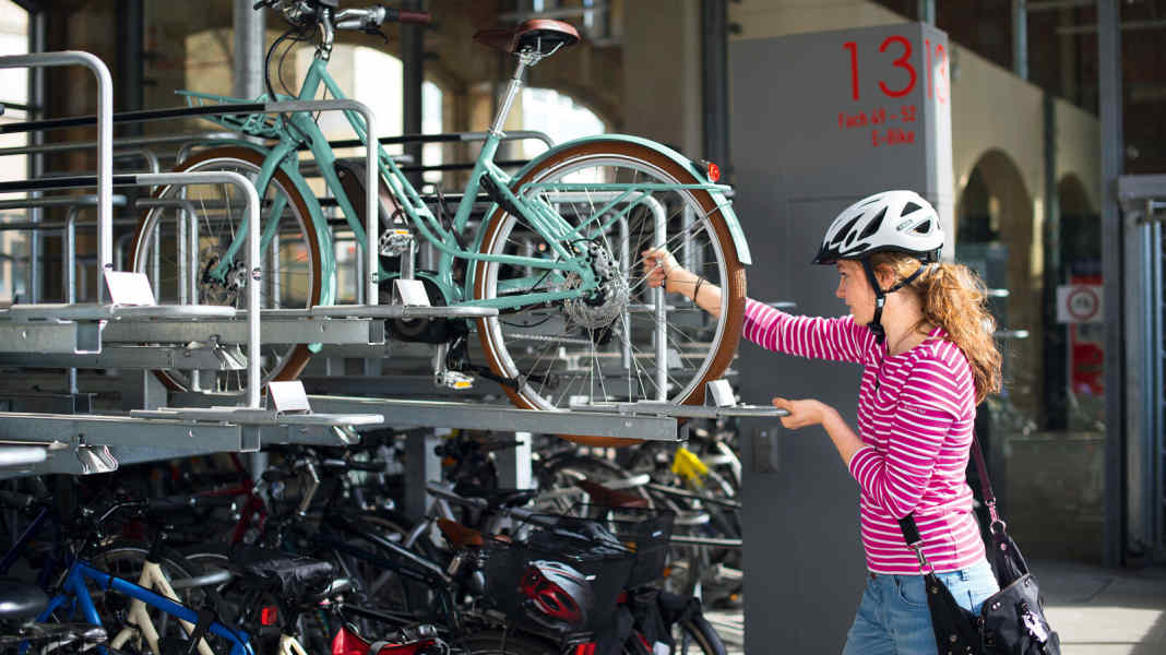 Park & Relax: Fahrrad-Parkhäuser in der City