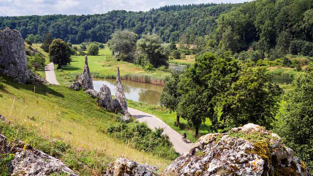 By bike across the Swabian Alb