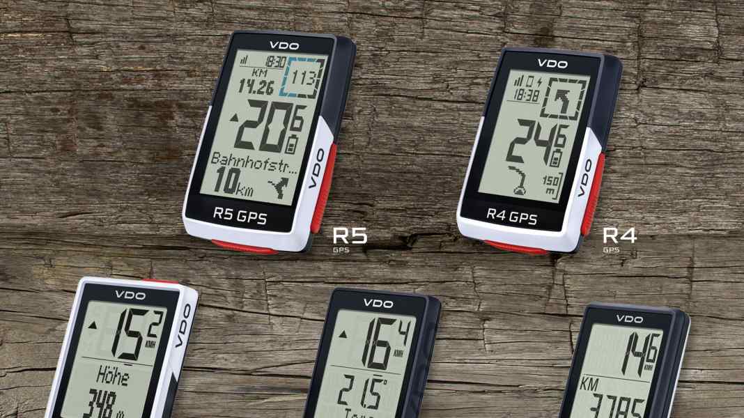 New bike computers: VDO R series presented