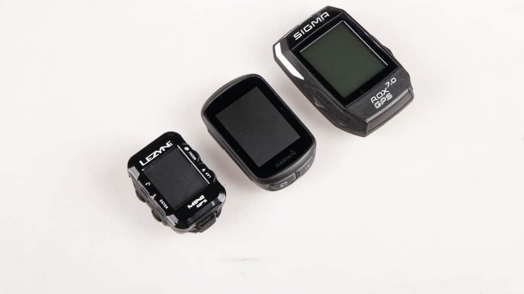 Practical test of bike computers with GPS - What can GPS bike computers do - the practical test