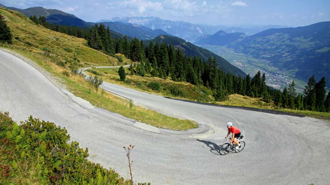 Anstiege in Österreich: Zillertaler Höhenstraße - Zillertaler Höhenstraße: Viel Ruhe und tolle Aussichten