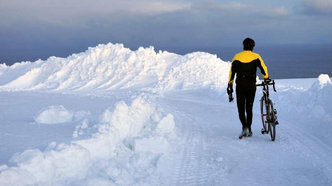 Voyage au Cap Nord - Aventure hivernale : A vélo de course au Cap Nord