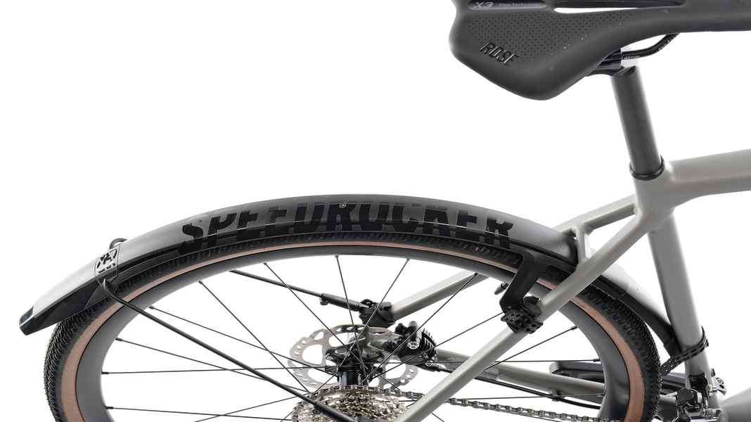 Bike equipment for autumn: mudguards for fixed and quick mounting