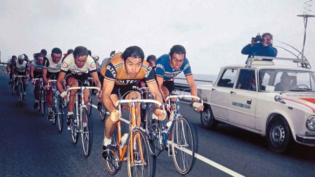 Des équipes professionnelles inoubliables : l'équipe Molteni avec Eddy Merckx