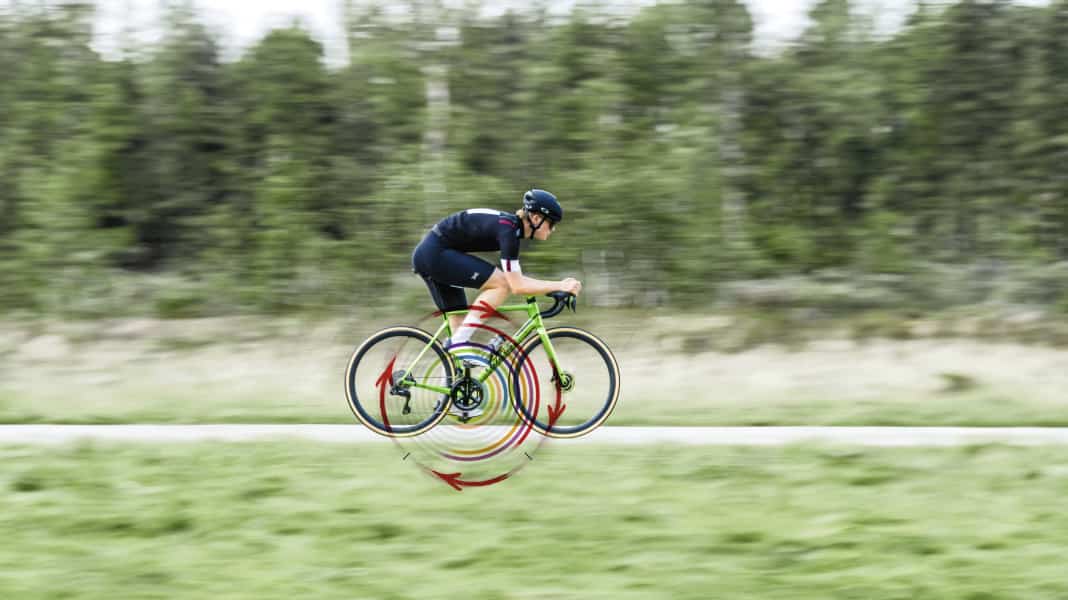 Körperwelten: So arbeiten die Muskeln beim Radfahren