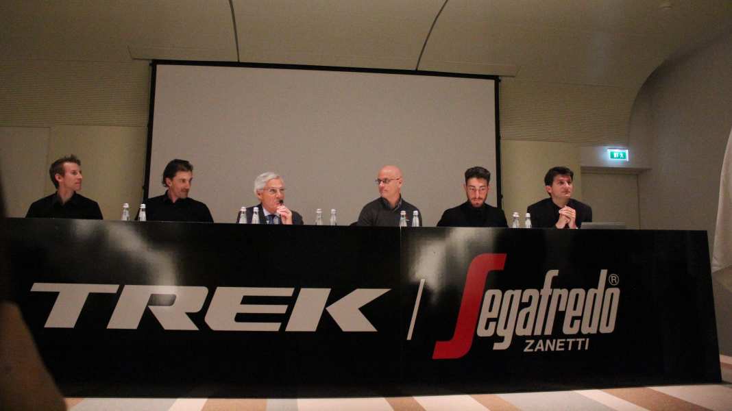 Team Trek-Segafredo with Fabian Cancellara - Italian sponsor joins Team Trek