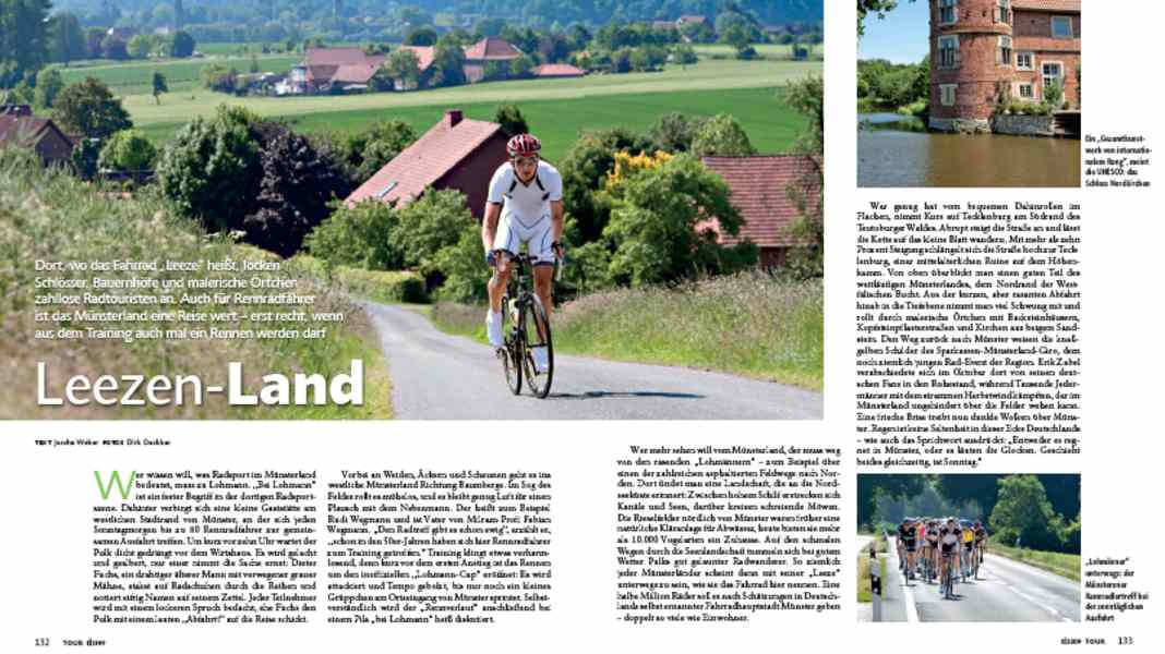 Allemagne : Münsterland (données GPS)