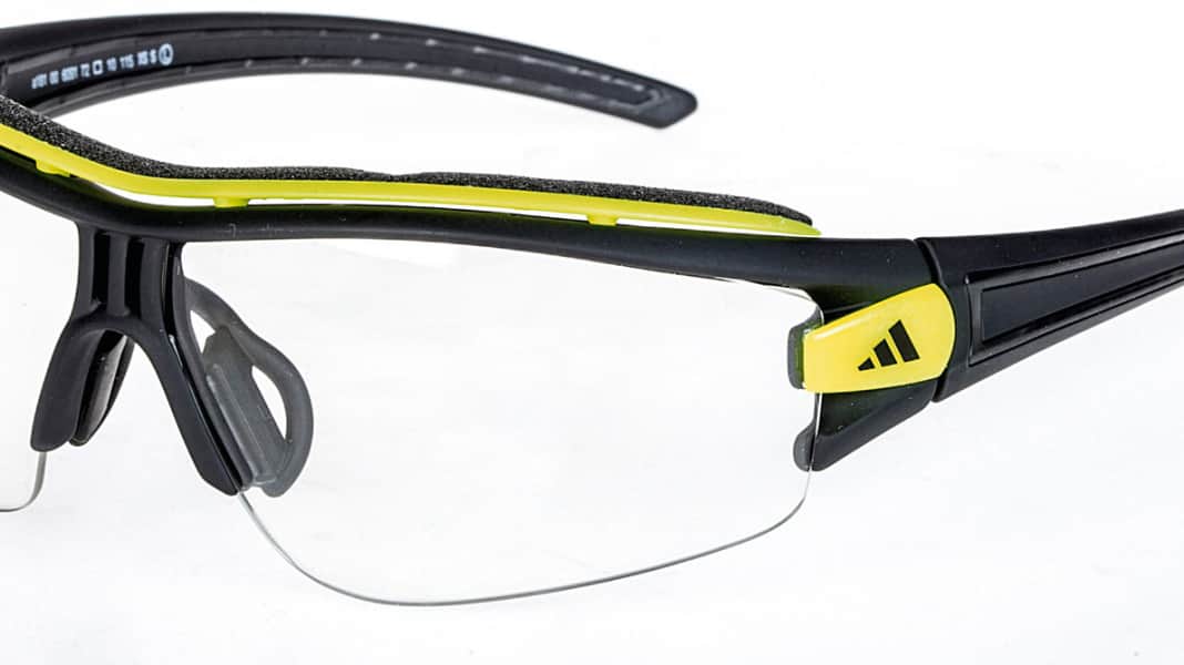 Test 2016: Evileye road cycling glasses from Adidas - Adidas road cycling glasses Evileye Halrim Pro in the test