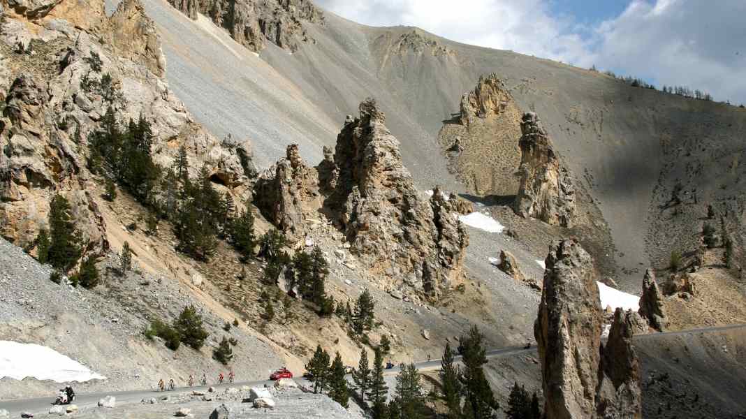 Ein Blick zurück - Col d´Izoard