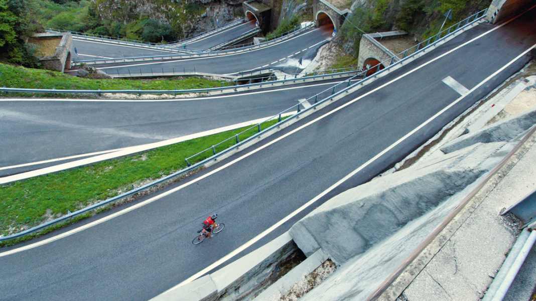 Ascensions des Alpes : Passo di San Boldo - Passo di San Boldo : Impressionnant minuscule