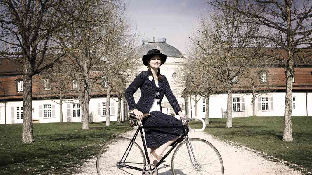 Événement cycliste nostalgique à Stuttgart : Tweed Run