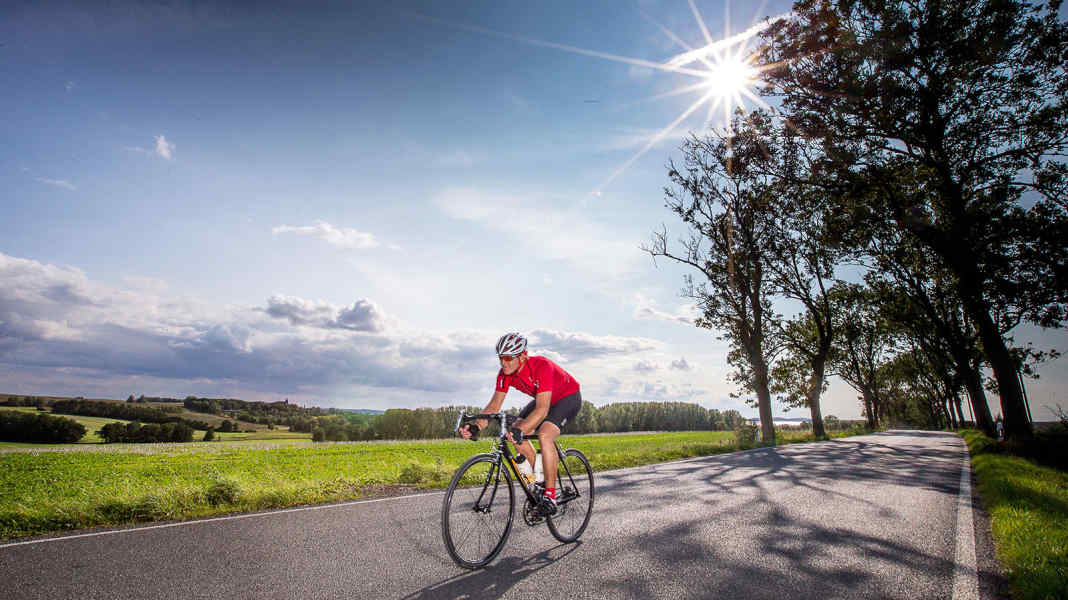 Entraînement au vélo de course après un infarctus du myocarde