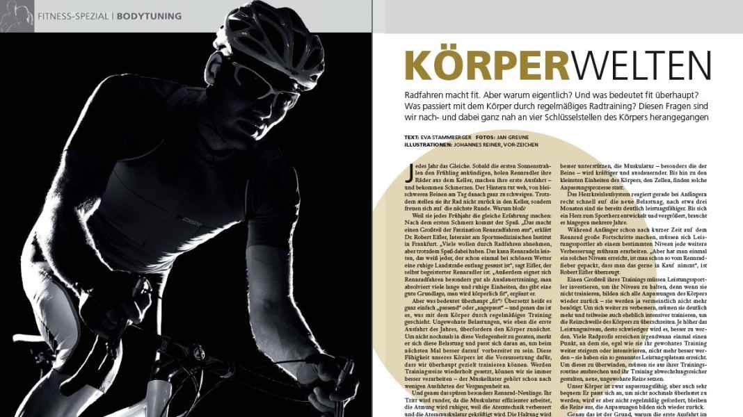 Body tuning: Get fit by riding a road bike