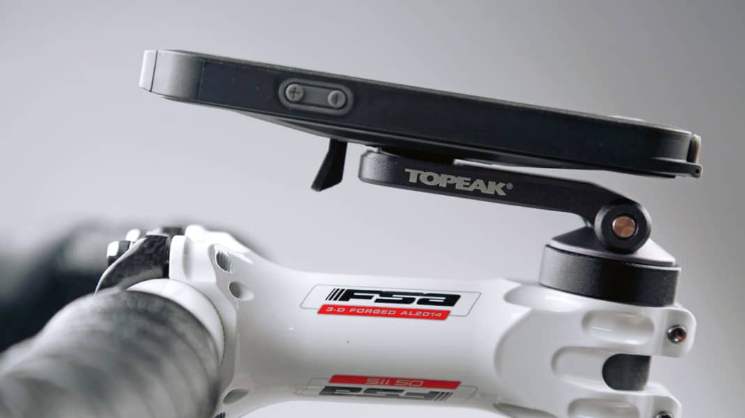 Test 2015: Topeak Weatherproof RideCase smartphone holder - Weatherproof: smartphone holder Weatherproof put to the test